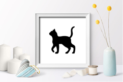 Paper cut cat SVG / Cat Paper Cut Template Design SVG Product Image 3