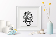 Flower paper cut / flower laser cutting design Product Image 2