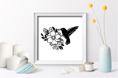 Hummingbird SVG / Hummingbird SVG paper cut / cricut Product Image 2