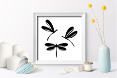 Dragonfly papercut file / laser cutting Dragonfly Product Image 2