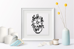 Wall sticker decal / Flower wall sticker decal Product Image 2