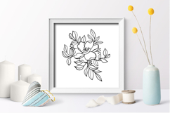 Cutting file flowers / flowers sublimation file Product Image 3