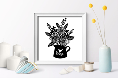 Wall sticker decal / flower svg design Product Image 2