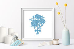 Bundle paper cut flowers / Bundle Flowers SVG File Product Image 3