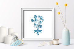 Cutting file flowers / flowers sublimation file Product Image 2