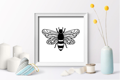 Bee SVG / Bee SVG paper cut / bee for cutting machine Product Image 2