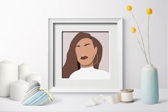 Groovy SVG layered papercut / Groovy layered paper cut Product Image 2