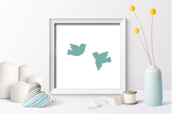Birds SVG / Pigeon SVG papercut Product Image 2