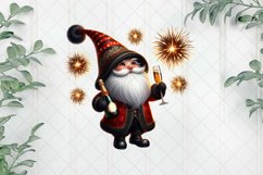 Happy New Year Gnome Sublimation Clipart Product Image 1