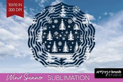 Nordic Christmas Wind Spinner Sublimation PNG Product Image 1