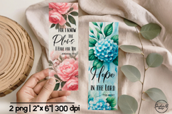 Printable Christian bookmark, Bookmark sublimation Product Image 1