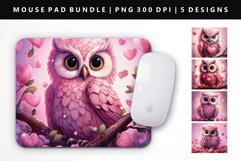 Loving Bird Mouse Pad Design | Mouse Pad Sublimation PNG Product Image 7
