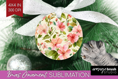 Pastel Flowers Ornament PNG - Summer PNG Sublimation Product Image 1