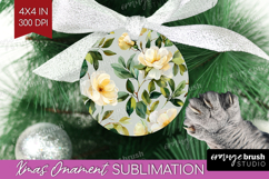 Pastel Flowers Ornament PNG - Summer PNG Sublimation Product Image 1