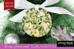 Pastel Flowers Ornament PNG - Summer PNG Sublimation Product Image 1