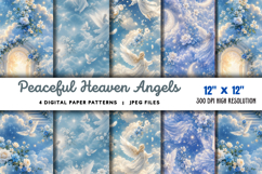 Peaceful Heaven Angels Afterlife Stairs JPG Product Image 1