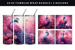 Loving Bird 20oz Tumbler Wrap | Sublimation PNG Bundle Product Image 8