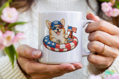 Patriotic Dog Collection PNG Product Image 4