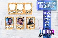 Photo Mug Sublimation PNG Design | Photo 11 oz |15 oz Mug S Product Image 1