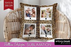 Animal Print Photo Pillow PNG - Wild Animal Picture Frame Product Image 1