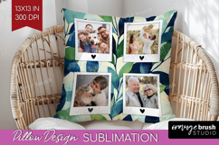 Eucalyptus Photo Pillow PNG - Botanical Picture Frame Pillow Product Image 1