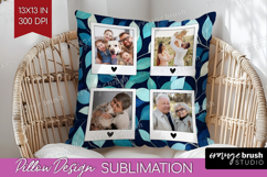 Eucalyptus Photo Pillow PNG - Botanical Picture Frame Pillow Product Image 1
