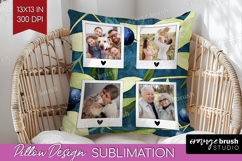 Eucalyptus Photo Pillow PNG - Botanical Picture Frame Pillow Product Image 1