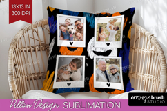 Halloween Photo Pillow PNG - Brush Stroke Picture Frame Product Image 1