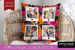 Halloween Photo Pillow PNG - Brush Stroke Picture Frame Product Image 1