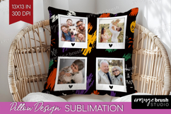 Halloween Photo Pillow PNG - Brush Stroke Picture Frame Product Image 1