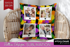 Halloween Photo Pillow PNG - Brush Stroke Picture Frame Product Image 1
