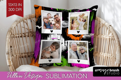 Halloween Photo Pillow PNG - Brush Stroke Picture Frame Product Image 1