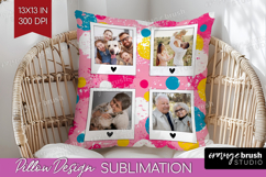 Brush Stroke Photo Pillow PNG - Abstract Texture Picture Product Image 1