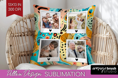 Brush Stroke Photo Pillow PNG - Abstract Texture Picture Product Image 1
