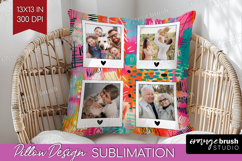 Brush Stroke Photo Pillow PNG - Abstract Texture Picture Product Image 1