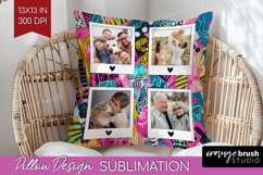 Brush Stroke Photo Pillow PNG - Abstract Texture Picture Product Image 1