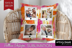 Brush Stroke Photo Pillow PNG - Abstract Texture Picture Product Image 1