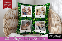 Glitter Photo Pillow PNG - Sparkle Picture Frame Pillow Product Image 1