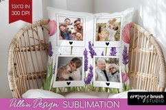 Wildflowers Photo Pillow PNG - Floral Picture Frame Pillow Product Image 1