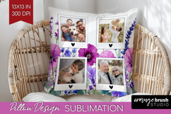 Wildflowers Photo Pillow PNG - Summer Flowers Picture Frame Product Image 1