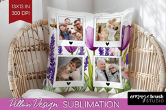 Wildflowers Photo Pillow PNG - Summer Flowers Picture Frame Product Image 1
