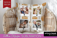 Pumpkun Photo Pillow PNG - Fall Picture Frame Pillow Cover Product Image 1