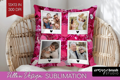 Gem Texture Photo Pillow PNG - Gemstone Picture Frame Pillow Product Image 1