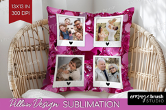 Gem Texture Photo Pillow PNG - Gemstone Picture Frame Pillow Product Image 1