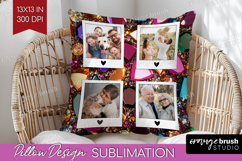 Gem Texture Photo Pillow PNG - Gemstone Picture Frame Pillow Product Image 1