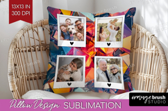 Gem Texture Photo Pillow PNG - Gemstone Picture Frame Pillow Product Image 1