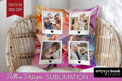 Gem Texture Photo Pillow PNG - Gemstone Picture Frame Pillow Product Image 1