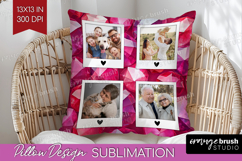 Gem Texture Photo Pillow PNG - Gemstone Picture Frame Pillow Product Image 1