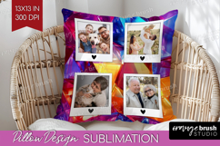 Gem Texture Photo Pillow PNG - Gemstone Picture Frame Pillow Product Image 1