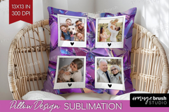Gem Texture Photo Pillow PNG - Gemstone Picture Frame Pillow Product Image 1